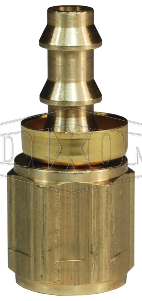 Female NPTF x Push-on Hose Barb